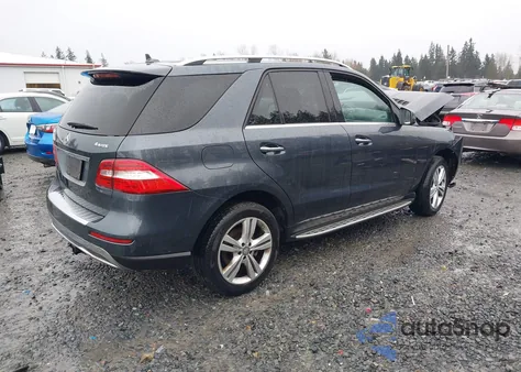 2015 Mercedes-Benz Ml 350 4Matic из США, поврежденный, VIN 4JGDA5HB8FA590738
